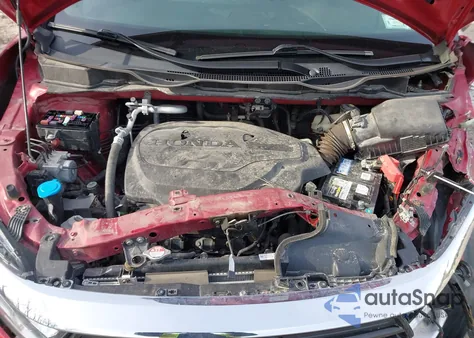 2022 Honda Odyssey Ex-L z USA, uszkodzony, nr VIN 5FNRL6H78NB034330